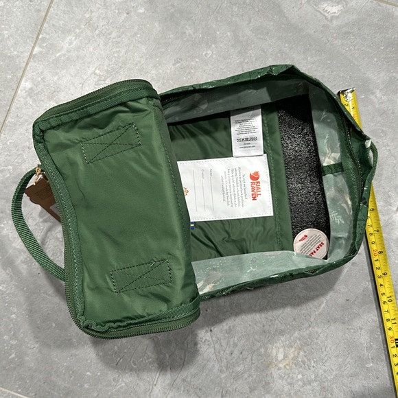 NWT Fjallraven Kanken Art Mini Backpack - Green Fable Forest limited edition - Picture 3 of 3